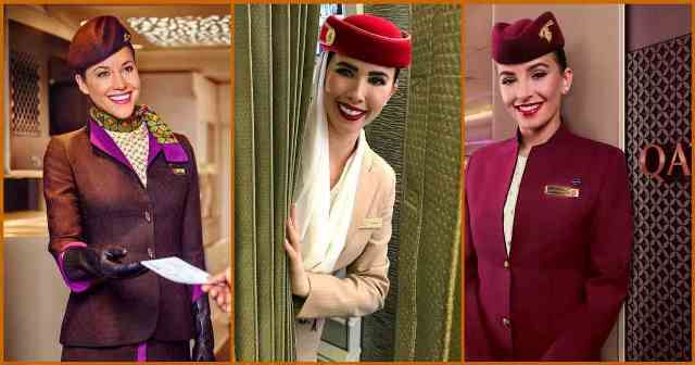 Flight attendant recruitment photos for Emirates Cabin Crew Open Day in the Philippines